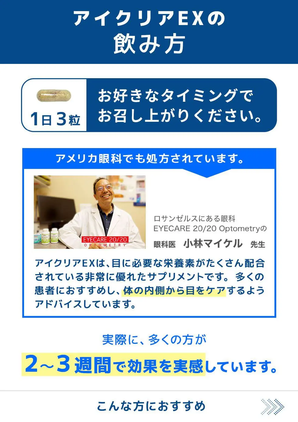 アイクリアex アイクリアEX 取扱説明書