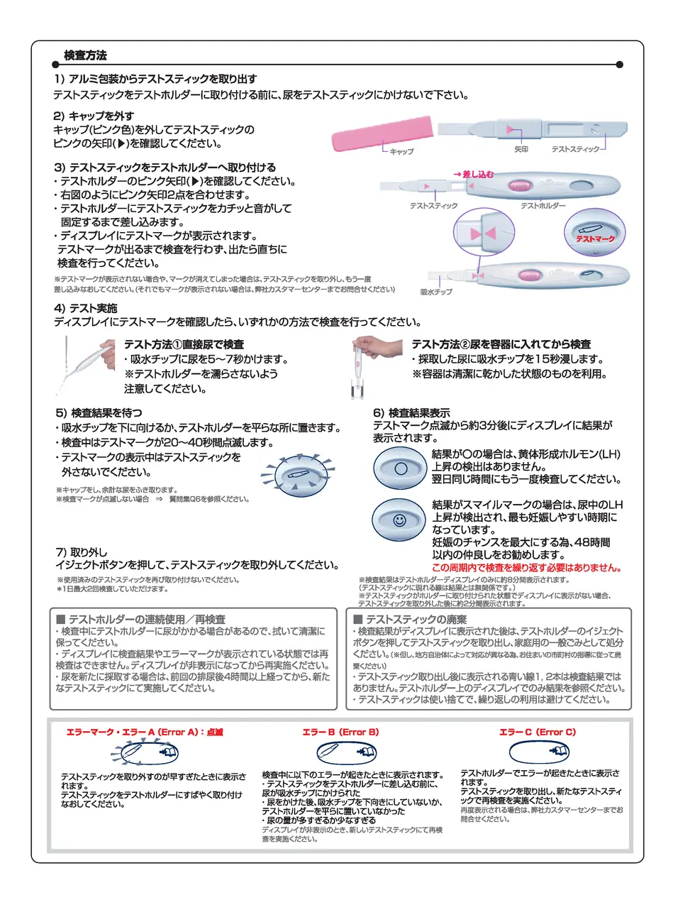 クリアブルーイージーデジタル 取扱説明書